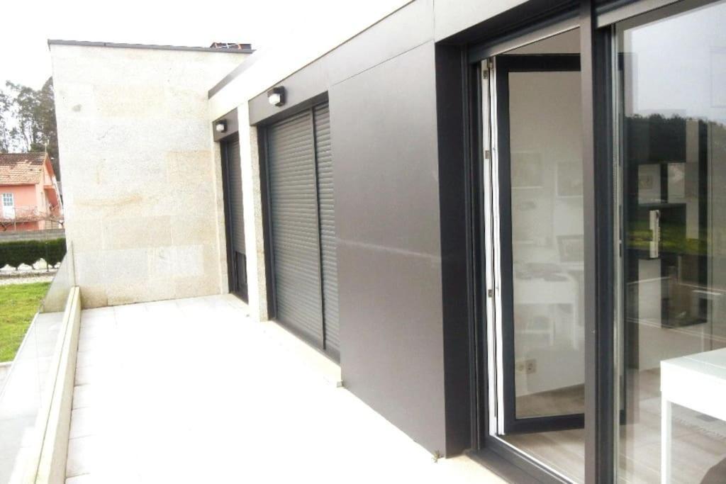 Chalet De Diseno Moderno En Sanxenxo Exterior foto