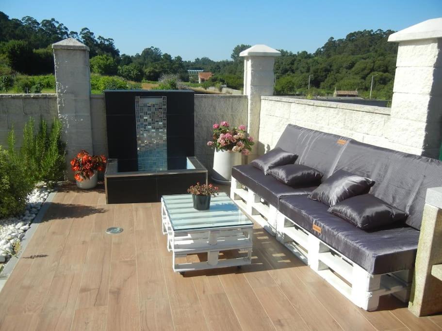 Chalet De Diseno Moderno En Sanxenxo Exterior foto