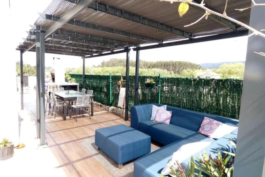 Chalet De Diseno Moderno En Sanxenxo Exterior foto